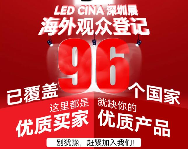 已有96個(gè)國(guó)家地區(qū)買家登記參觀了！您也參與進(jìn)來一起新年看新品吧！