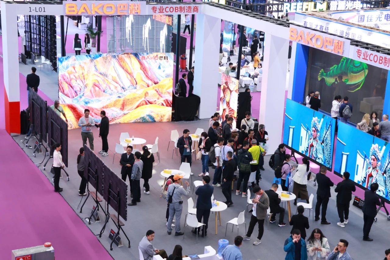 LED CHINA開展！巴科光電LED全場景動態子像素點燃全場